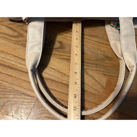 Members Mark Sam's weekender bag gold zippers cream color - Picture 11 of 11